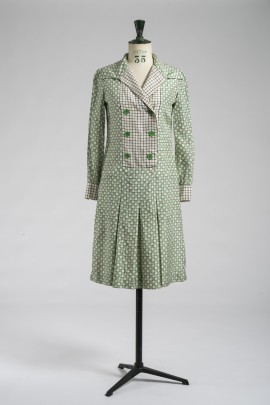 202-robe-a-pois-verts-1960-1